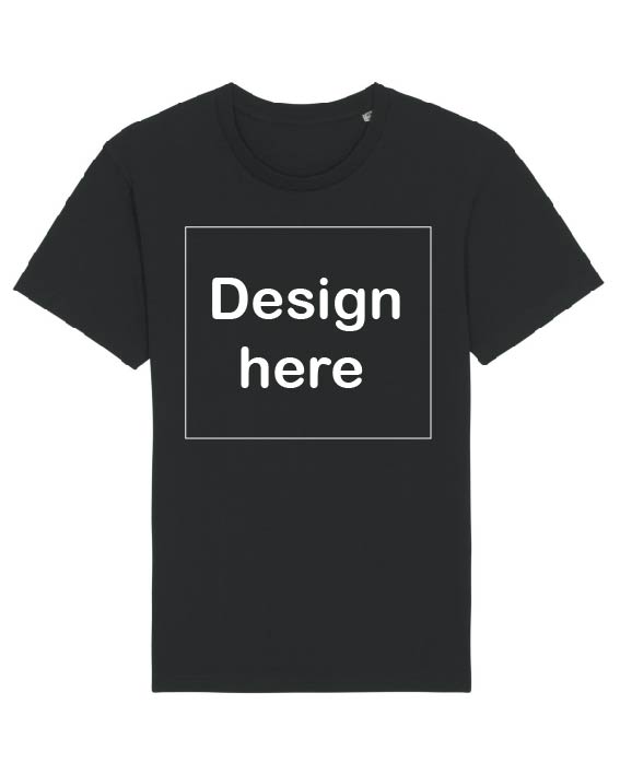 Custom clothing T-shirt black