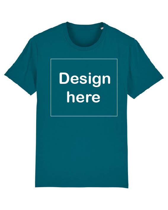 Custom clothing T-shirt blue