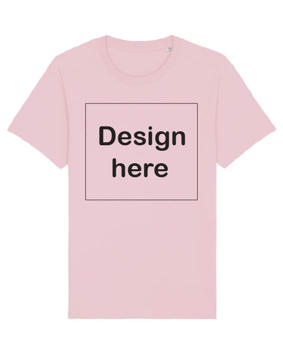 Custom clothing T-shirt pink